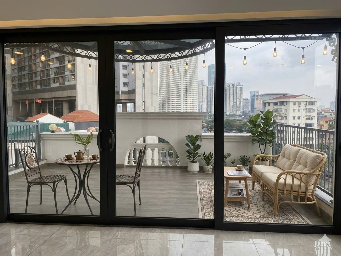 Rooftop terrace